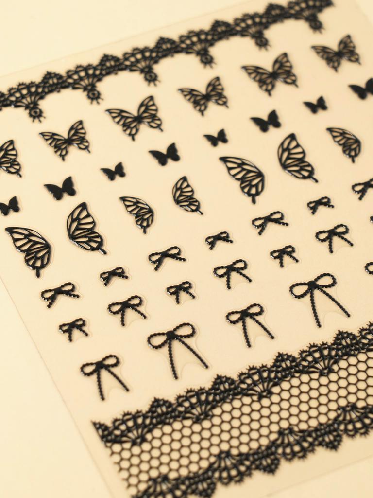 Decorative Nail Art Stickers for DIY Manicure