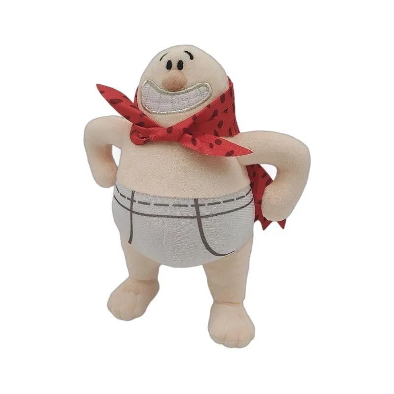 Wucifang Bags Girls Light 1/22Cm Captain Underpants Plush Toy Soft Stuffed Peluche Cute Anime Gift For Boys Birthday Christmas