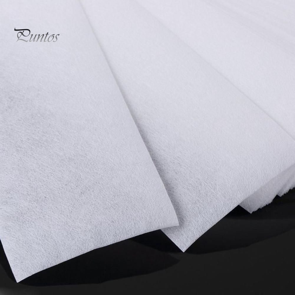 Body 100 ks Dámské jednorázové netkané voskové depilační papírky Pásky pro odstraňování chloupků na ruce a nohy