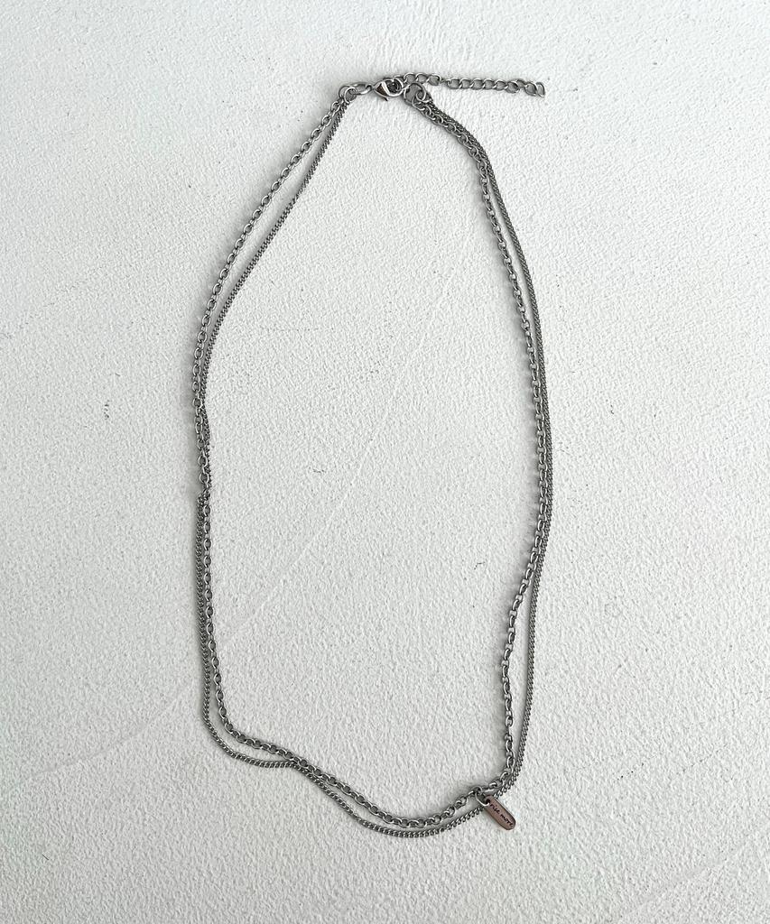 Rise More Two-Chain Necklace