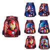 Marvel Avengers Kids Backpack Set With Iron Man Captain America Spider-man Perfect For Any Adventure!