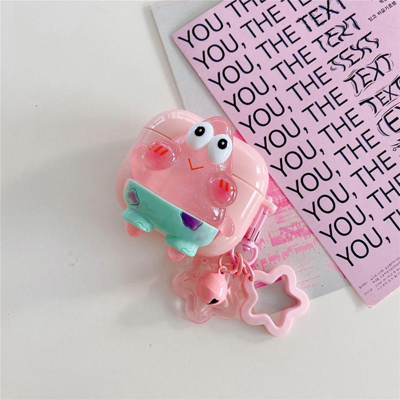 Cartoon Cute Wind Airpods 1 /2 Generation Bluetooth Headset Case Case Airpods Pro Star Haibao