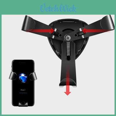 Premium Gravity Auto-Halterung für Navigation und Smartphone Universell passend für alle Modelle