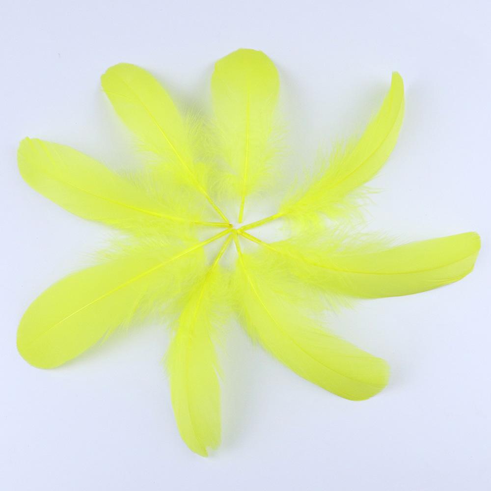 Goose Feather Diy Colorful Feather Soft Large Floating Feather Headdress Craft Decoration Material