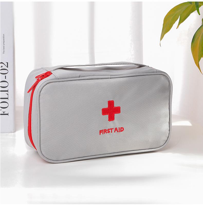 Portable Portable Medical Bag, Epidemic Prevention Bag, Travel Medicine Sorting and Storage Bag, Outdoor First Aid Kit