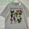 [USED] Harry Potter T-shirt with Tag, Size L, Herbology, Mandrake, Overseas