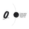 Fashion New Mens Modern Stainless Steel Mesh Band Ring 4mm 8mm Wide For Men Women Retro Jewelry Gift