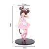 New 18CM Cat Maid Anime NEKOPARA Figure Chocolates Vanilla Cute Pretty Cat Style Model PVC Static Child Toys Collectible Gift