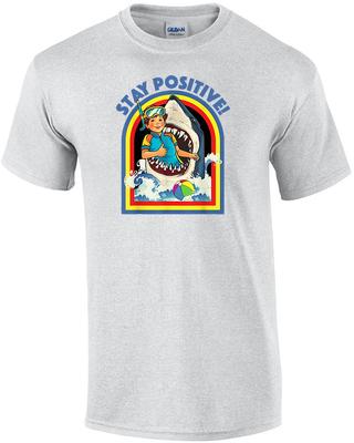 Stay Positive - Funny Vintage Retro T-Shirt