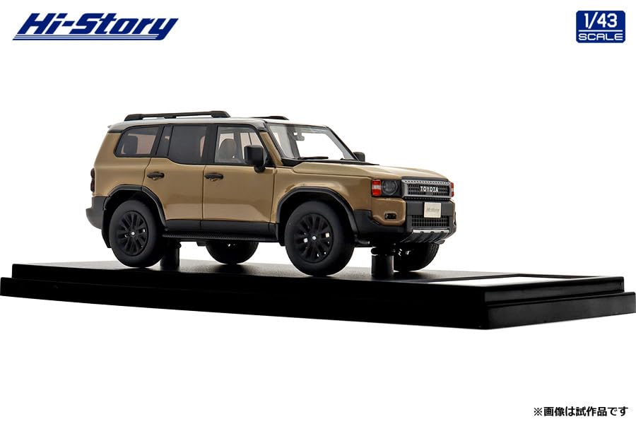 INTERALLIED Hi Story Scale Toyota LANDCRUISER 250 ZX First Edition Sand X Light Gray Finished Model HS510BG 1/43 (2024)