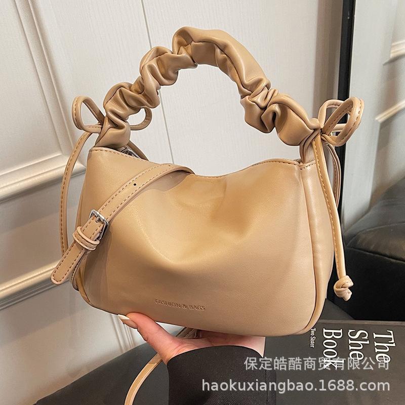This Year's Popular Small Bags for Women's Spring and Summer 2025 New Simple and Versatile Shoulder Messenger Bags Popular Portable Bucket Bags