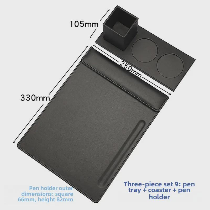 A4 Leather Conference Writing Pad Folder for Business and Hotel Contracts