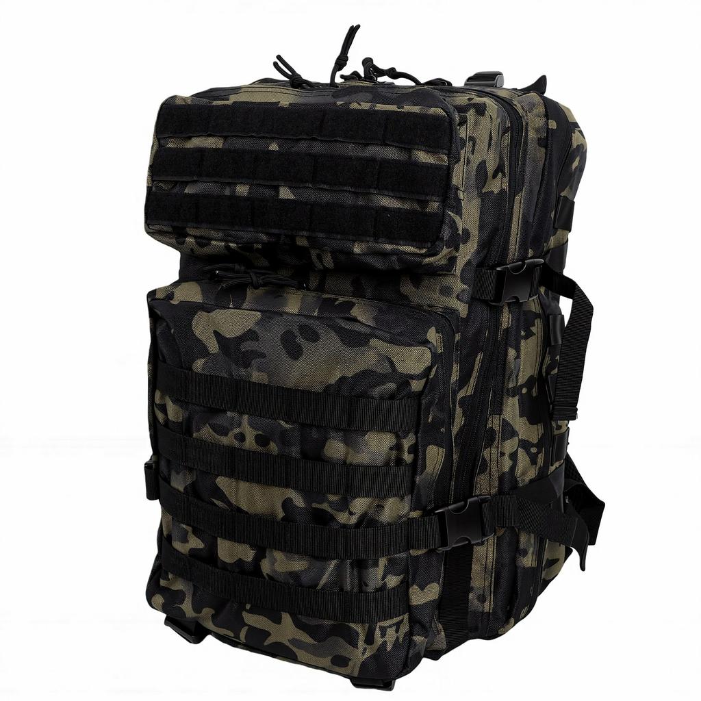 56L Outdoor Men Backpack Waterproofing Survival Hiking Backpack for Camping Mountaineering Travel