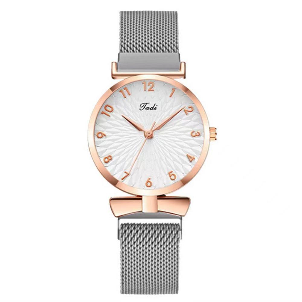 The Same Casual Fashion Simple Lazy Watch Trendy Digital Face Women'S Quartz Watch