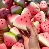 1/2pcs Watermelon Fidget Toy Anti-Stress Fruit Pinch Squeeze Stress Reliever Toy for Kids Birthday Party Favors Pinata Fillers