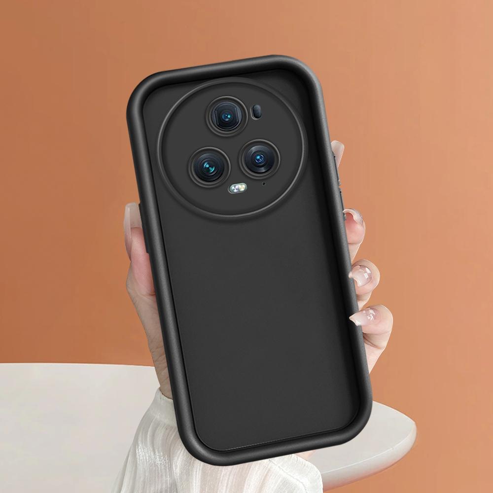 Soft Silicone TPU Phone Casing Full Cover Camera Shockproof Protection Rubber Case for Huawei Honor