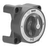 Battery Switch 4 Position 38in16 Terminal IP66 Waterproof for Motorhomes 32V 350ABlack
