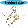 Starfishes Beaded Bag Charm With Rope And Resin Design Bag Pendant Travel Gift Fashion Accessories Keychain for Women