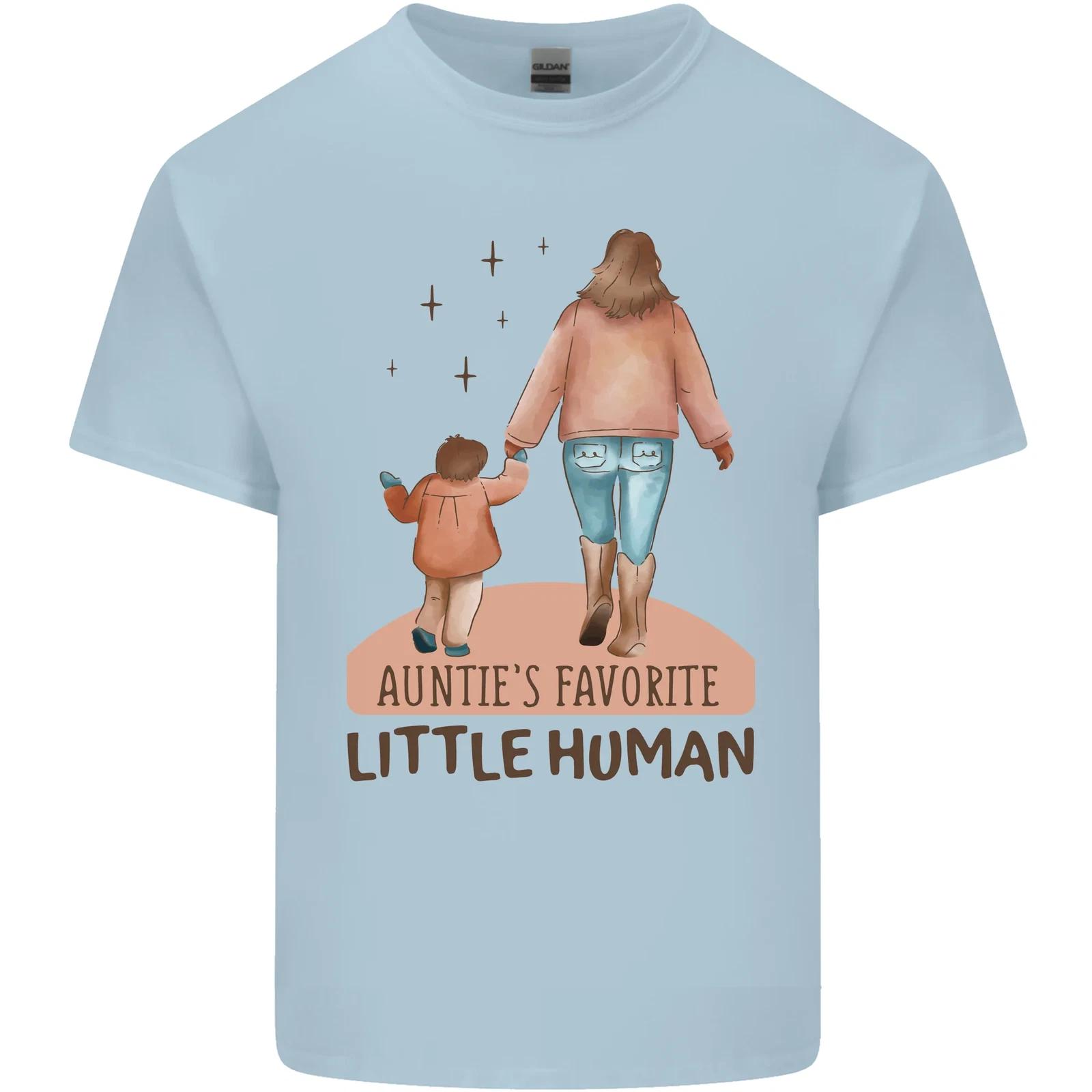 Aunties Favourite Human Funny Niece Nephew Kids T-Shirt Childrens 2XL