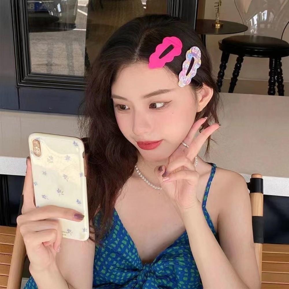 Flower Clouds Hair Clips Candy Color Child Hairgrips Fashion Hair Accessories  for Women Girls