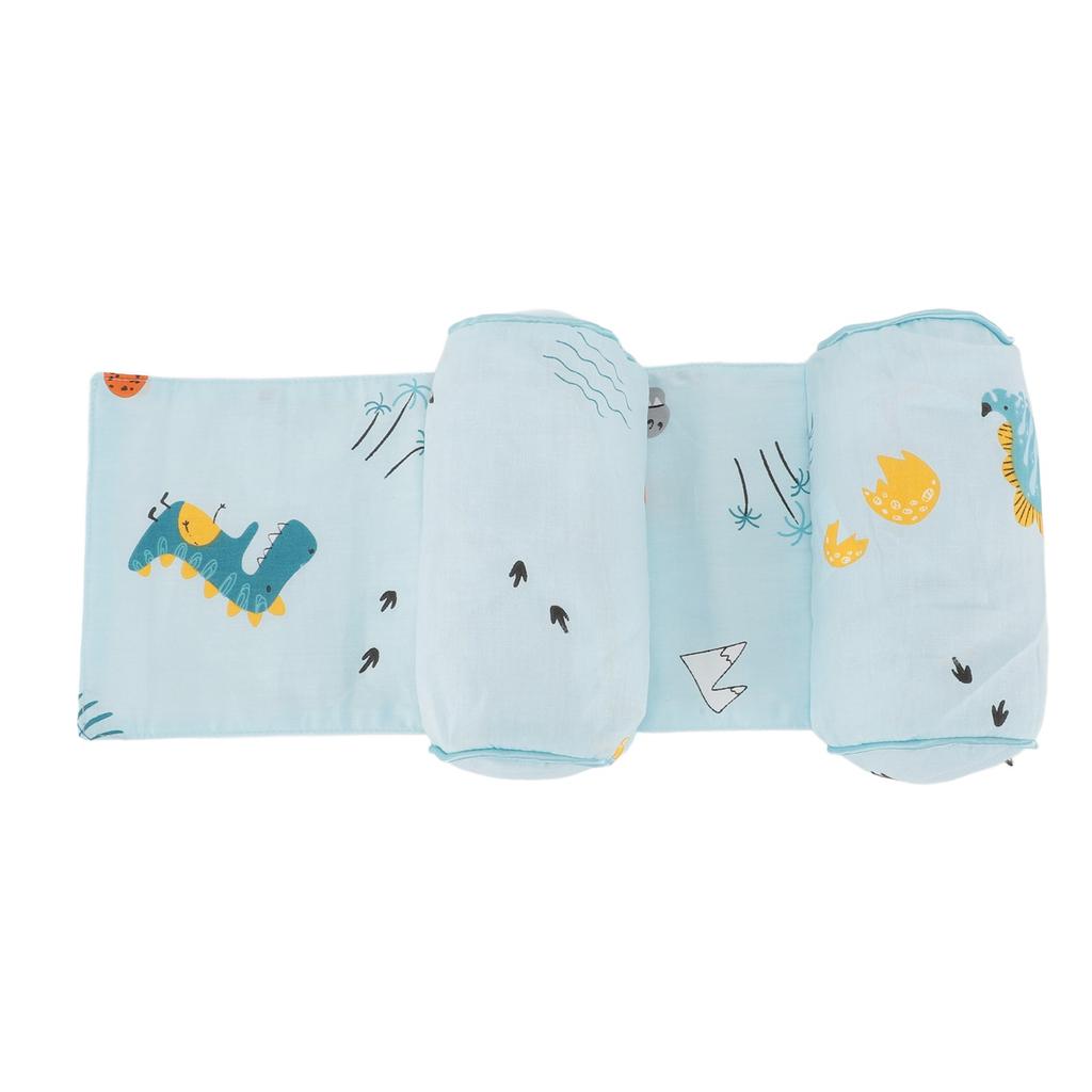 Adjustable Baby Head Support Pillow with Buckwheat Filling Prevent Flat Head Soft Breathable Newborn