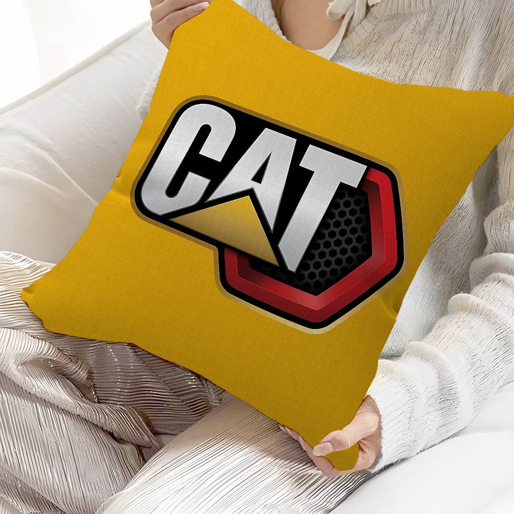 

CCaterpillar CAT Pillow Cushion Cover Pillowcase Living Room Sofa Home Decor Customized 30x30 cm