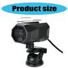12V Car Heater Comfortable Cabin Temperature Maintenance Tool for Warmth&Visibility, Defroster Rotatable Heating Device