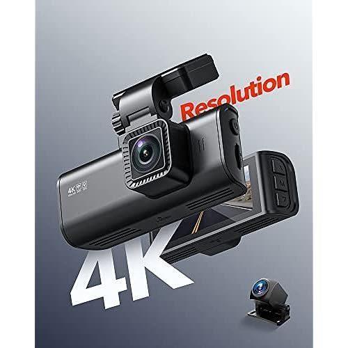 Kamera do auta - REDTIGER - F7N - 4K přední - 1080P zadní - Integrované WiFi a GPS