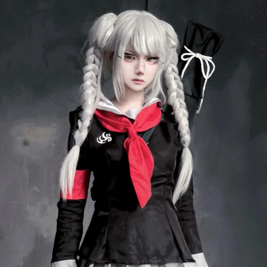 Danganronpa Peko Pekoyama Cosplay Costume, Anime Game Character Role Play Full Set