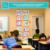 Decorably 12 Hanging Colorful Classroom Rules Poster Set with Accompanying Ribbon, 12x10in Matte-Laminated pirational Classroom Rules Elementary