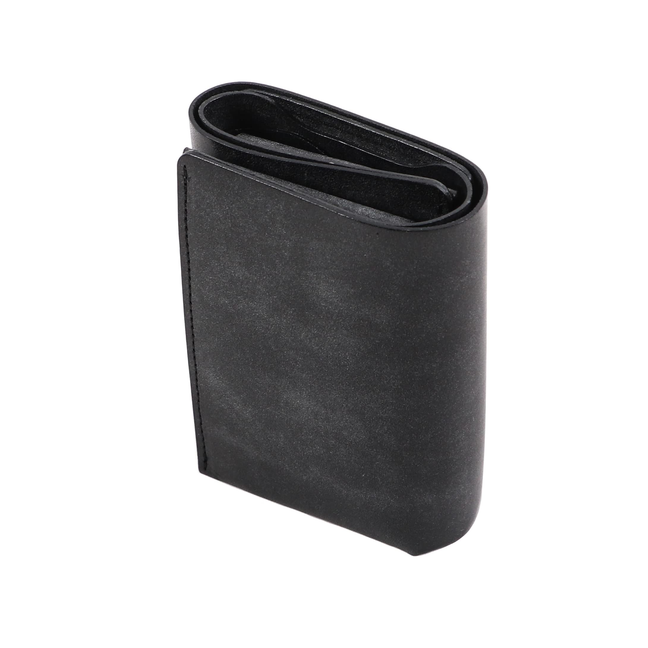 

FABRIK Трехслойный кошелек, Ткань, Компактный и Надежный, Натуральная Кожа, Мужской, Черный, Подарок