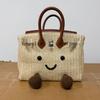 Jllycat Cute Fluffy Platinum Doll Crossbody Elf Handbag