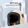 Unisex All-Season Helmet: Winter Warmth, Cute Design, Double Ear Protection for Motorcycles & Electric Scooters