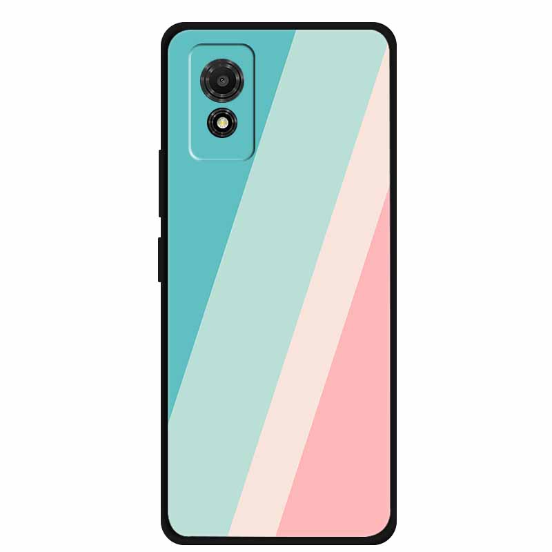Phone Case For TCL 501 Case TCL501 Painted Cat Silicone Protective Cover for TCL 501 T433D 2024 Bumper Protector Fundas Coque
