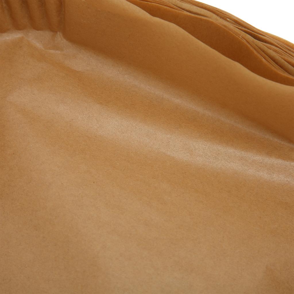 100Pcs Fryer Disposable Non Stick Paper Liner Oil Proof Waterproof Fryer Oil Paper for Microwave Frying Pan