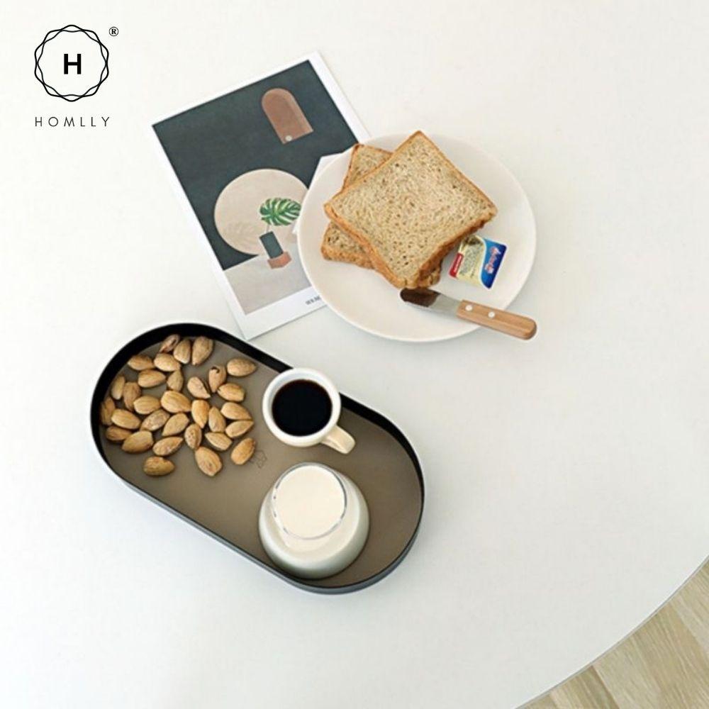 Homlly Stucco Table Display Vanity Keys Tray