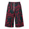 Men's Loose Fit Casual Shorts with Large Pockets Halloween Print