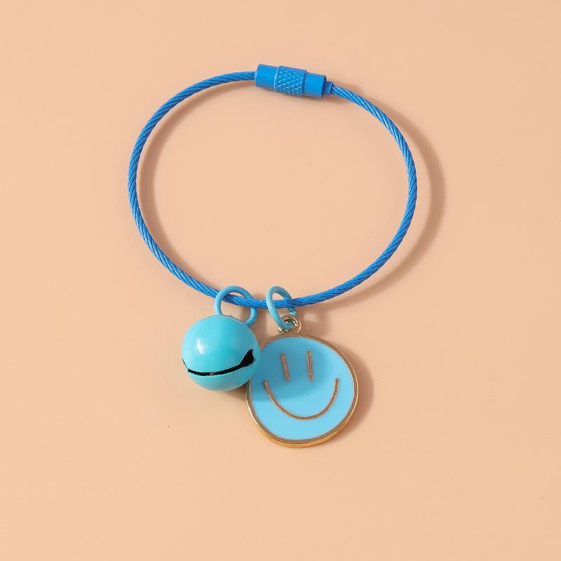 Lovely Smile Face Keychain Emoticon Keyring Pendants for Men Women Key Holder Handbag Decor Pendant DIY Jewelry Gifts