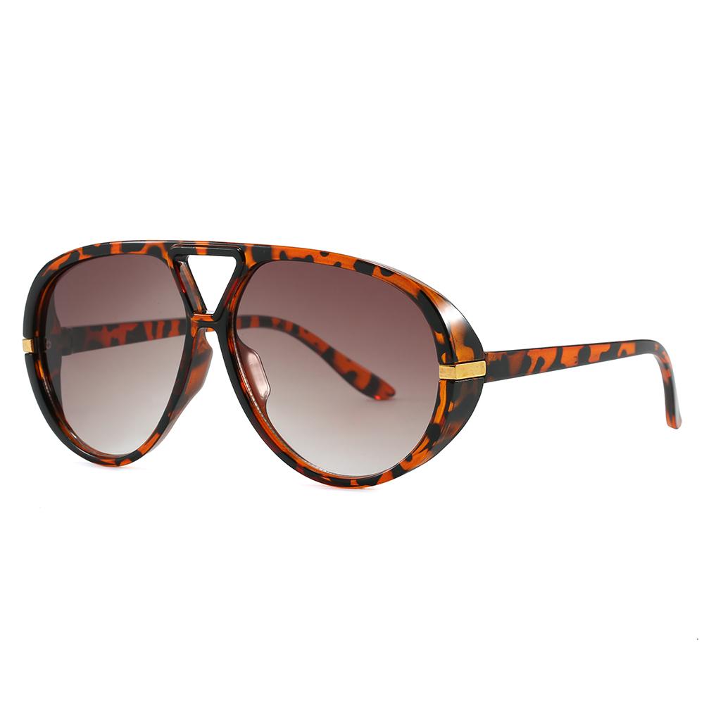 Vintage Large Frame Pilot Sun Glasses Women Men Retro Luxury Sunglasses Outdoor Driving Shades Lady Man Protective Eyewear Uv400