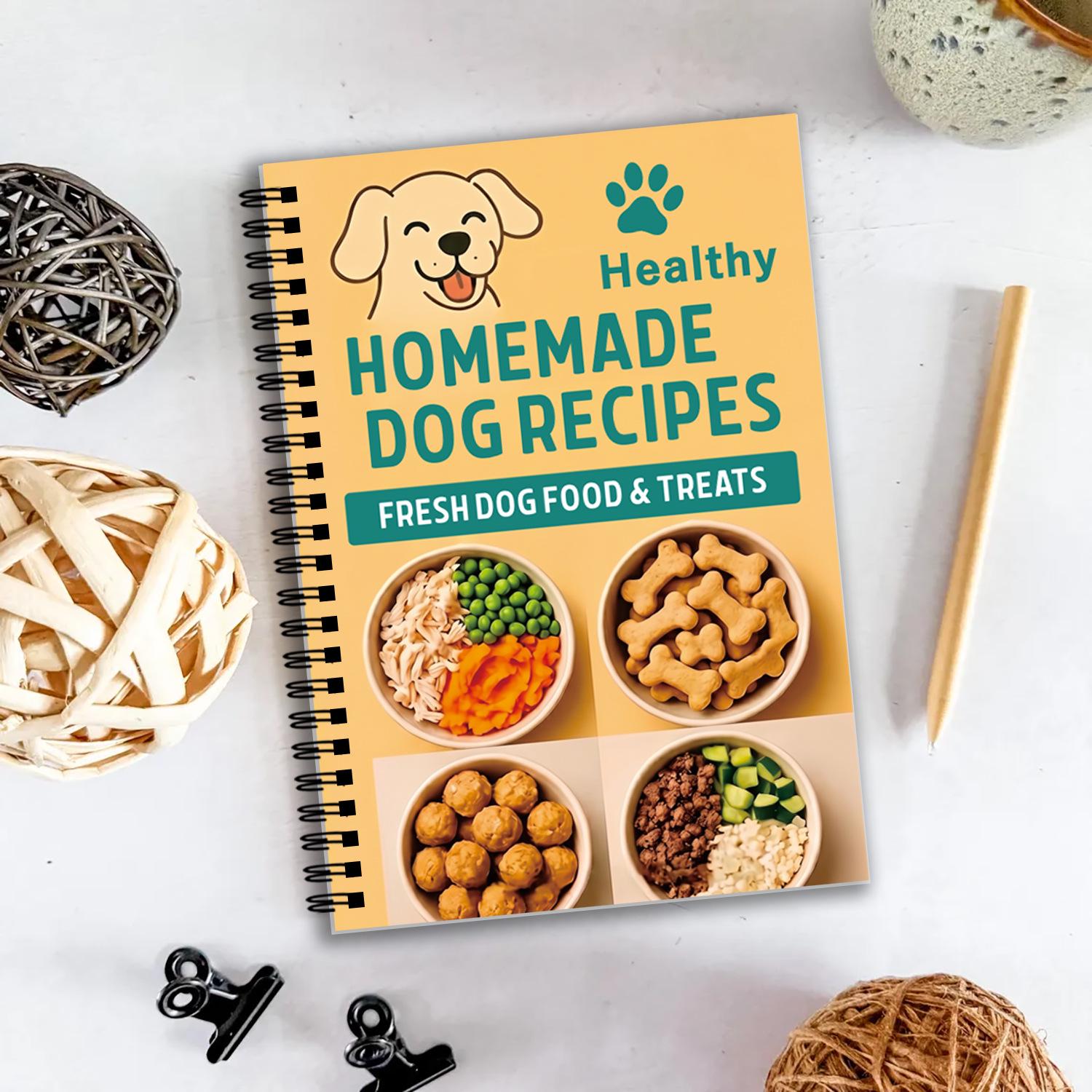 Global Dog Health Recipe Notebook: Homemade Dog Food Organizer Other