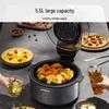 Joyoung 5.5L Smart Visible Air Fryer with Steam & Roast Function CN plug (adapter included)
