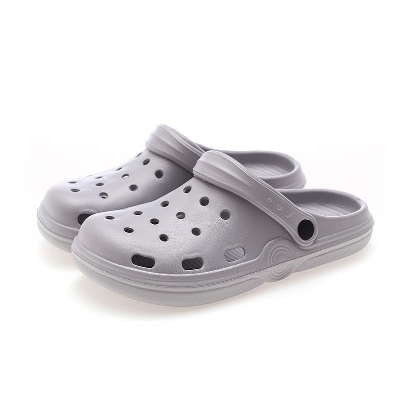 Women's Summer EVA Foam Non-Slip Clog Sandals - Closed Toe, Two-Way Wear, Step-On Comfort.