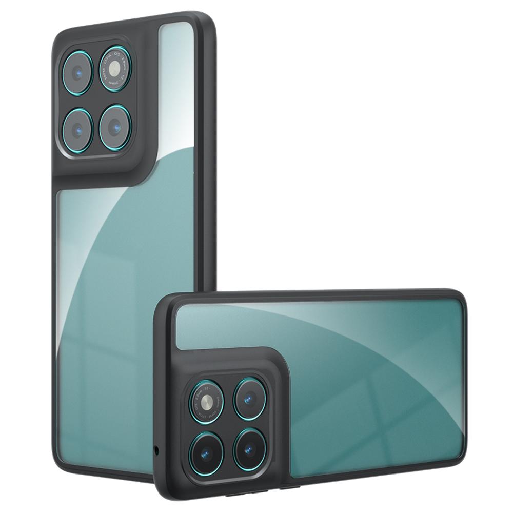 For Motorola Edge 60 5G/60 Fusion 5G Case TPU+PC Shockproof Clear Phone Cover