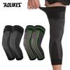 Aolikes Sport Full Leg Compression Sleeves Knee Braces Support Protector For Weightlifting Arthritis Joint Pain Relief