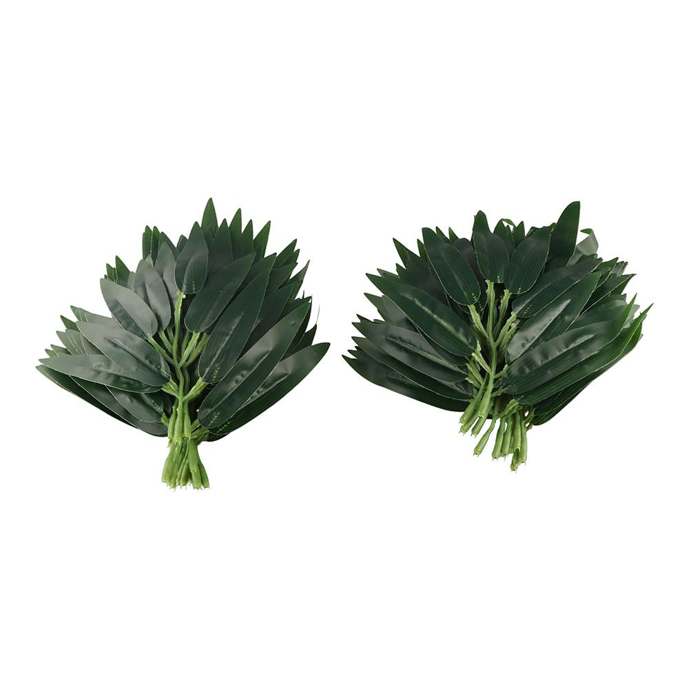 Decorations Party Supplies Bamboo  Leaves Fake Bamboo Branches Simulation Leaves Artificial Plants
