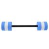 Water Dumbbell EVA Corrosion Resistant Lightweight Floating Barbell for Aerobic Fitness Swimming Pool