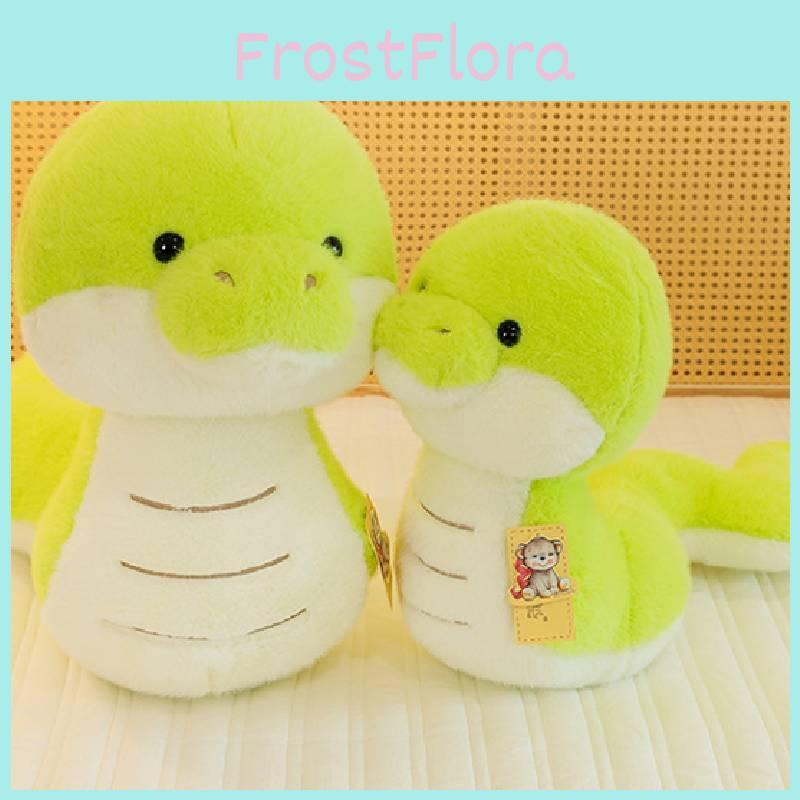 Adorable Plush Green Snake Doll Cotton Stuffed Animal Soft Cuddly Toy 100cm