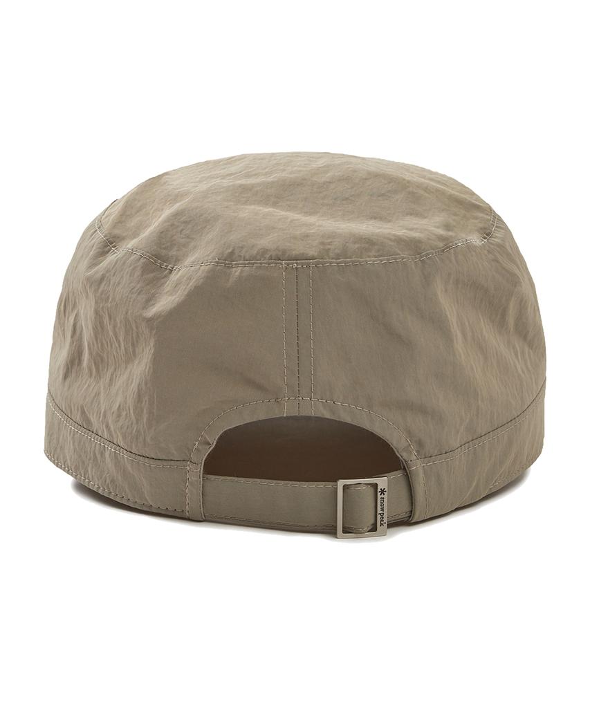 SNOWPEAK APPAREL Taslan Military Cap Yellow Gray (S24Sufcc30)