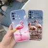 UP29 Flamingos Pink bird flower Transparent Phone Case for Motorola Moto G7 G8 G9 G84 G85 G73 G24 G15 Z2 Play Power Plus