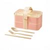 Plastic Bentos Container Leakproof Seal Compartmentalized Design Lunch Box Utensils Included for School Office Use